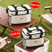 Portable Thermal Bento Bag for Food Delivery and Lunch, Large Capacity Insulated Tote