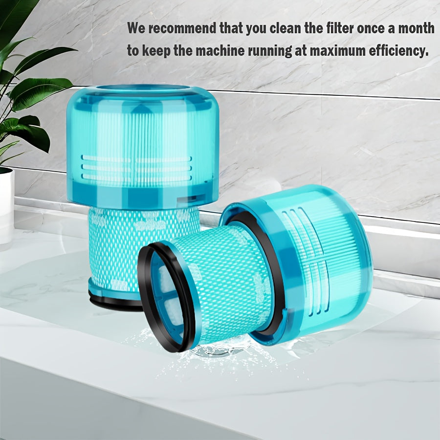 Dyson V15 va V11 modellari uchun 970013-02 partiya raqamiga ega bo'lgan vakuum filtrlarini almashtiring.