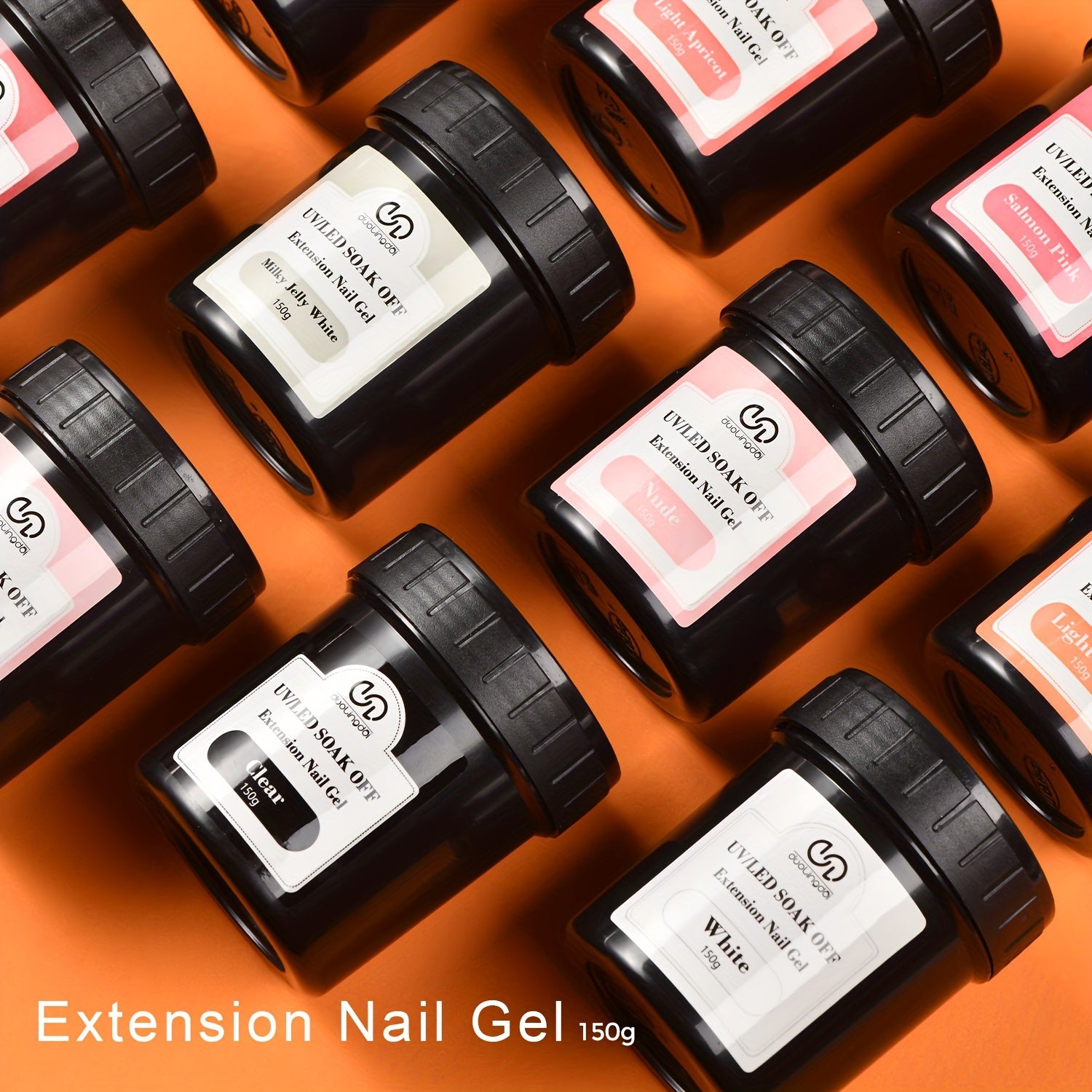 Women's Quick-Dry Soak Off Nail Gel for Building and Extending Nails