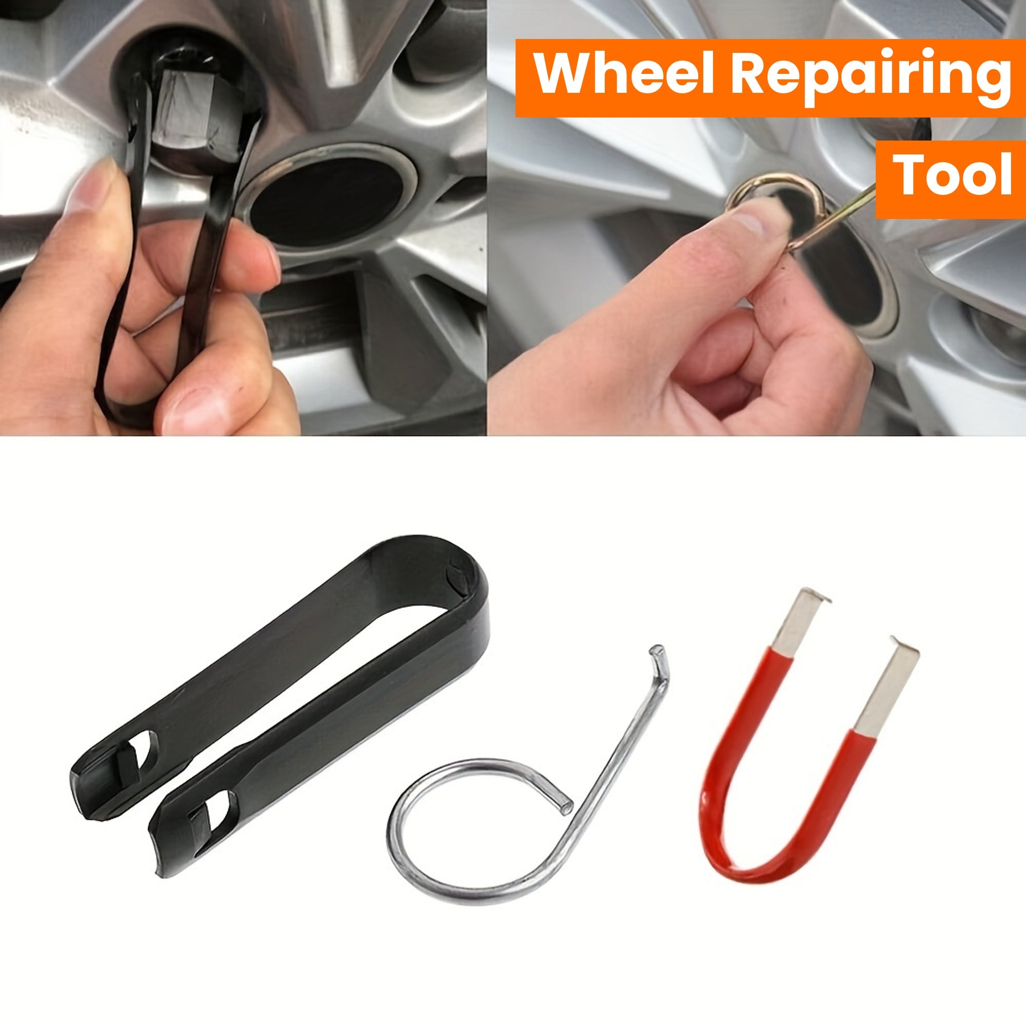 Universal Car Wheel Bolt Nut Cover Removal Tool Kit