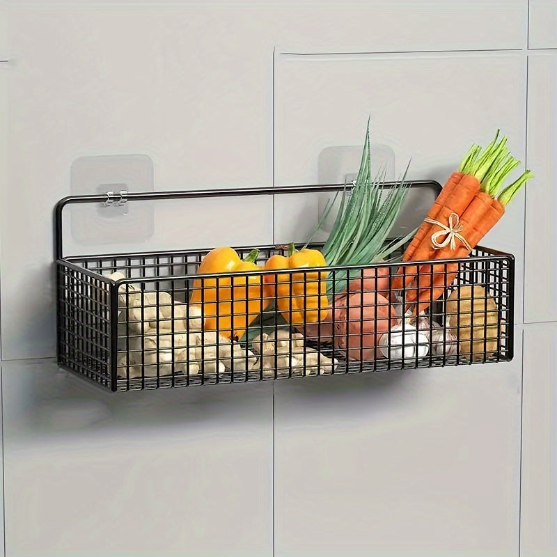 Silliq quyma temir oshxona saqlash tokchasi - Oddiy o'rnatish, teshik ochishga hojat yo'q, zamonaviy devorga o'rnatiladigan tashkilotchi, tartibsiz emas