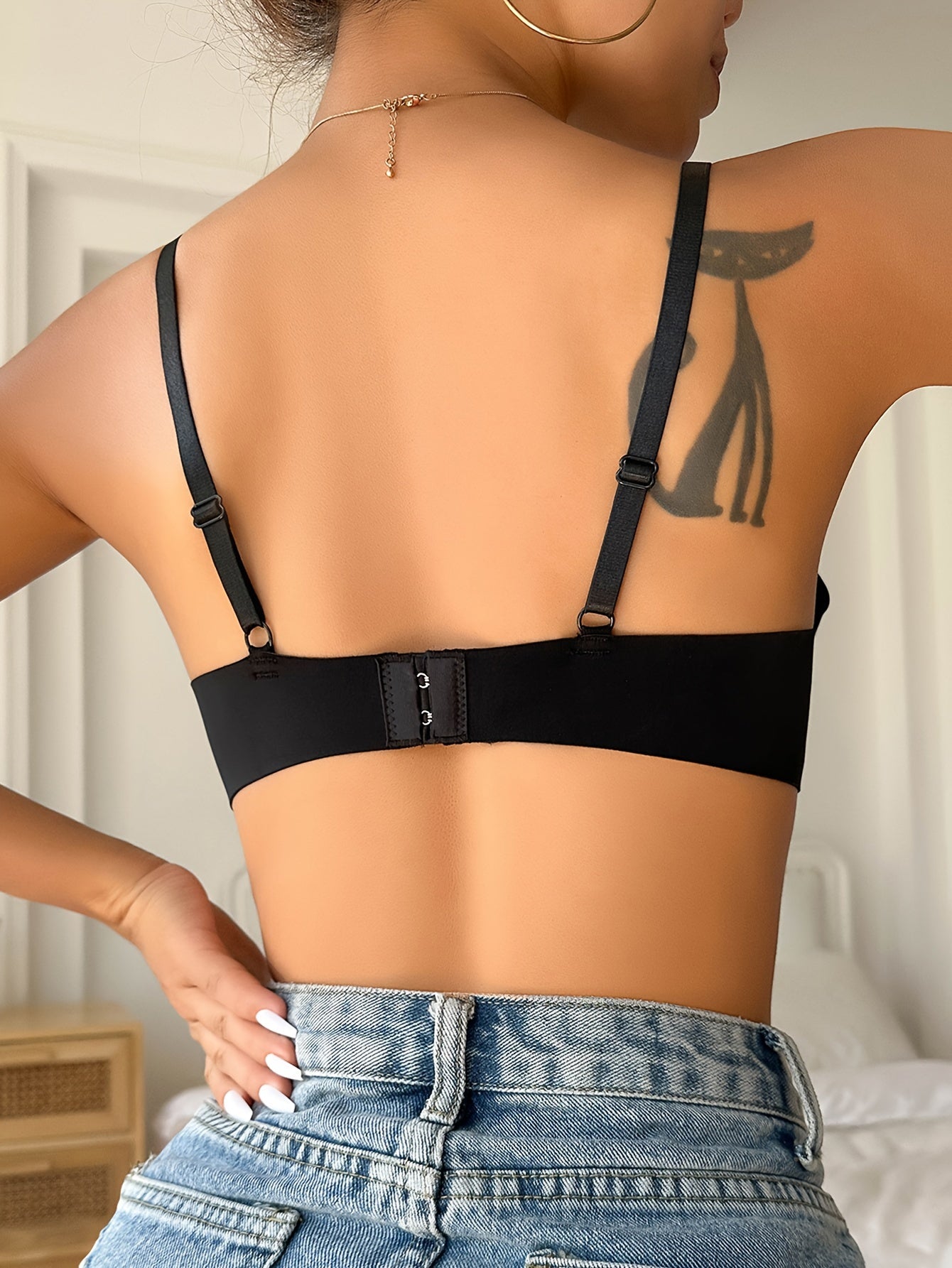 Women's Comfortable Push Up T-Shirt Bra Underwire Light Support