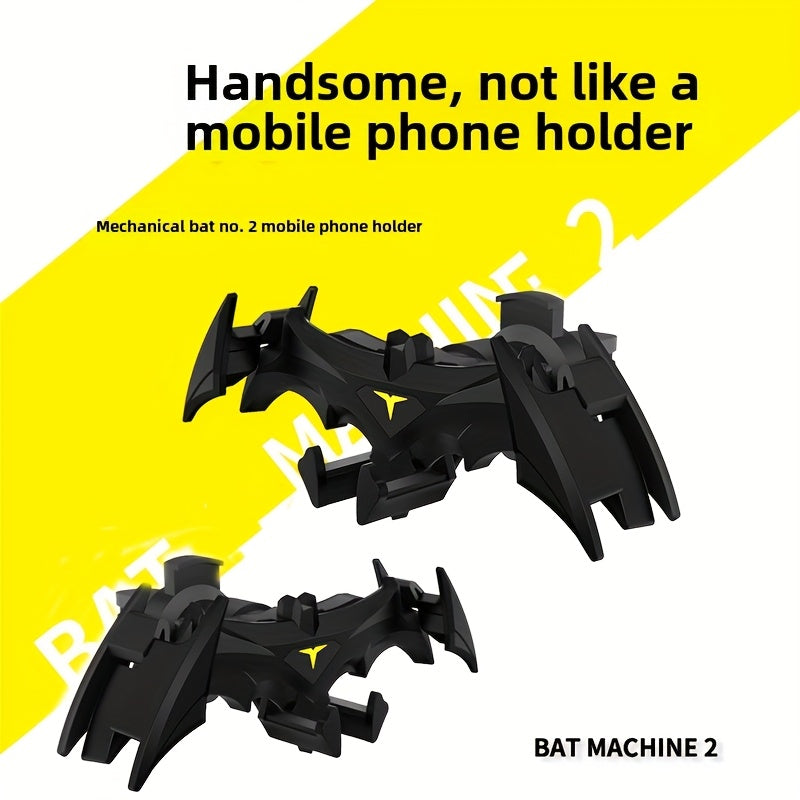 Soporte universal para teléfono de coche en forma de murciélago, hecho de material ABS, con gravedad y soporte de ventilación