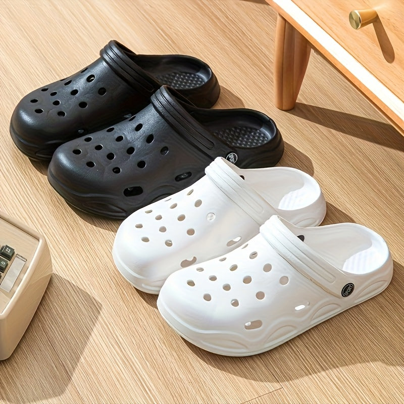 Women Summer Autumn Hollow Beach Slippers Anti-slip Soft Sole Outdoor Indoor