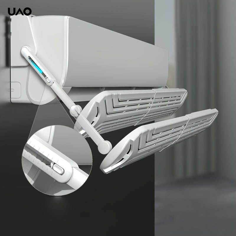 Universal Wall-Mounted Air Conditioner Sunshade Plastic Wind Deflector Energy-Efficient Cold Air Guide