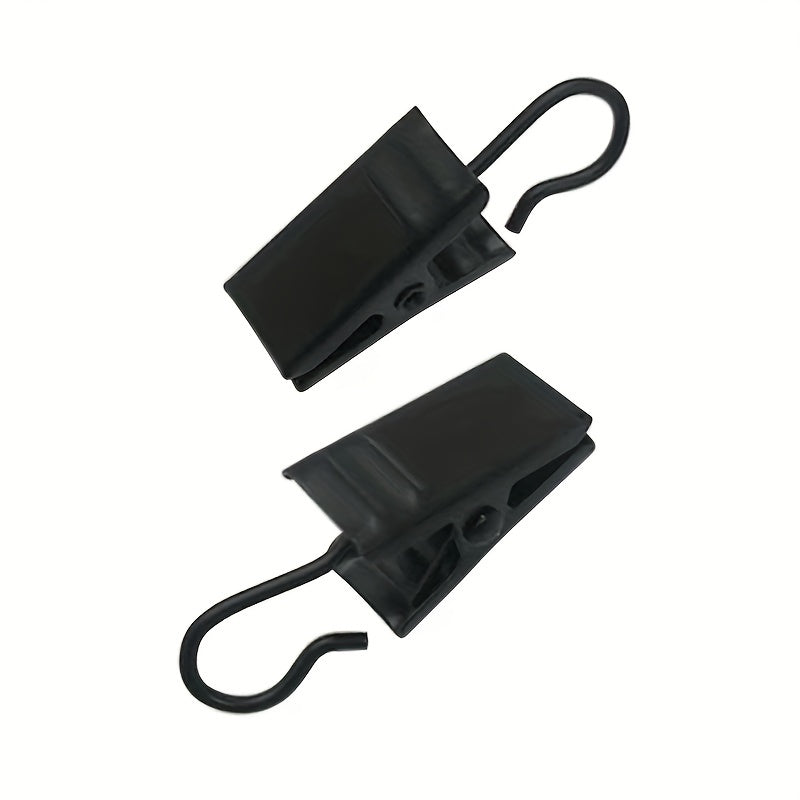 Set of 30 Metal Hook Clips for Hanging Curtains Photos Art and Home Decor