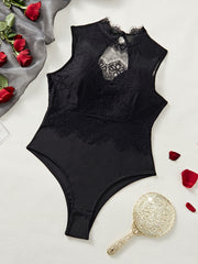 Women's Lace Sexy Pajama Onesie Large Size Nightwear Sleepwear