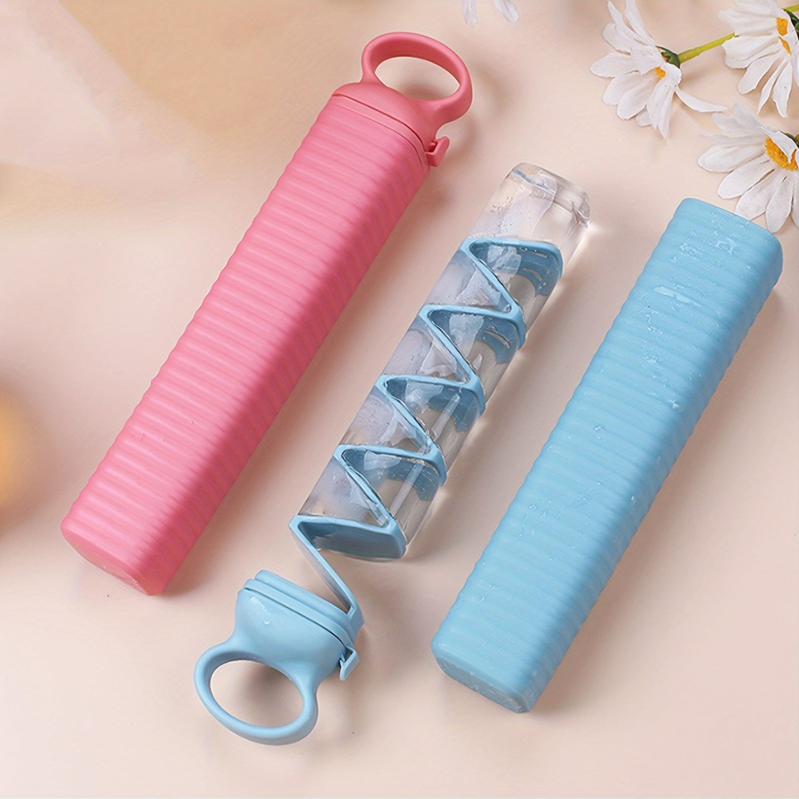 Portable Food-Grade Ice Cube Tray PP Material for Home Travel