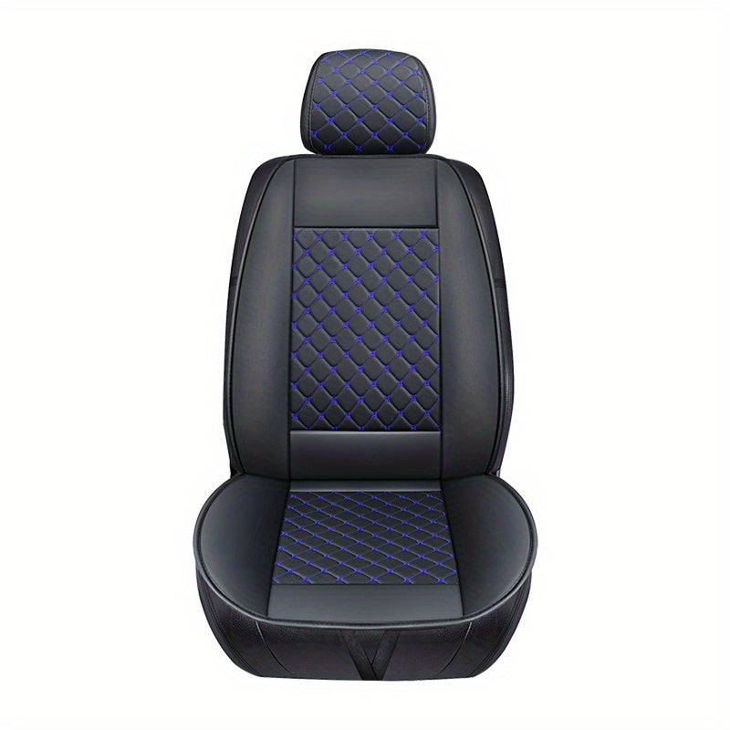 Universal Faux Leather Car Seat Covers Waterproof Breathable All-Season