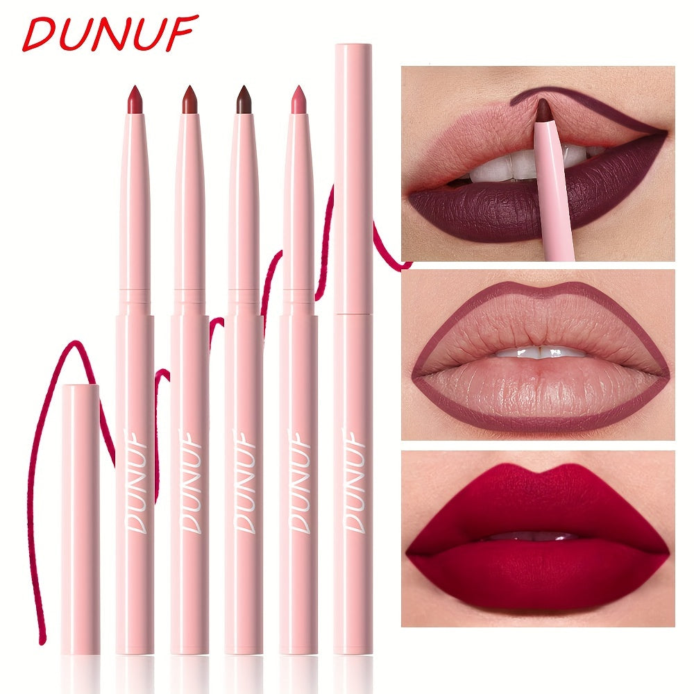 Lip Liner Pen Set 6pcs Waterproof Long-Lasting Non-Fading Makeup