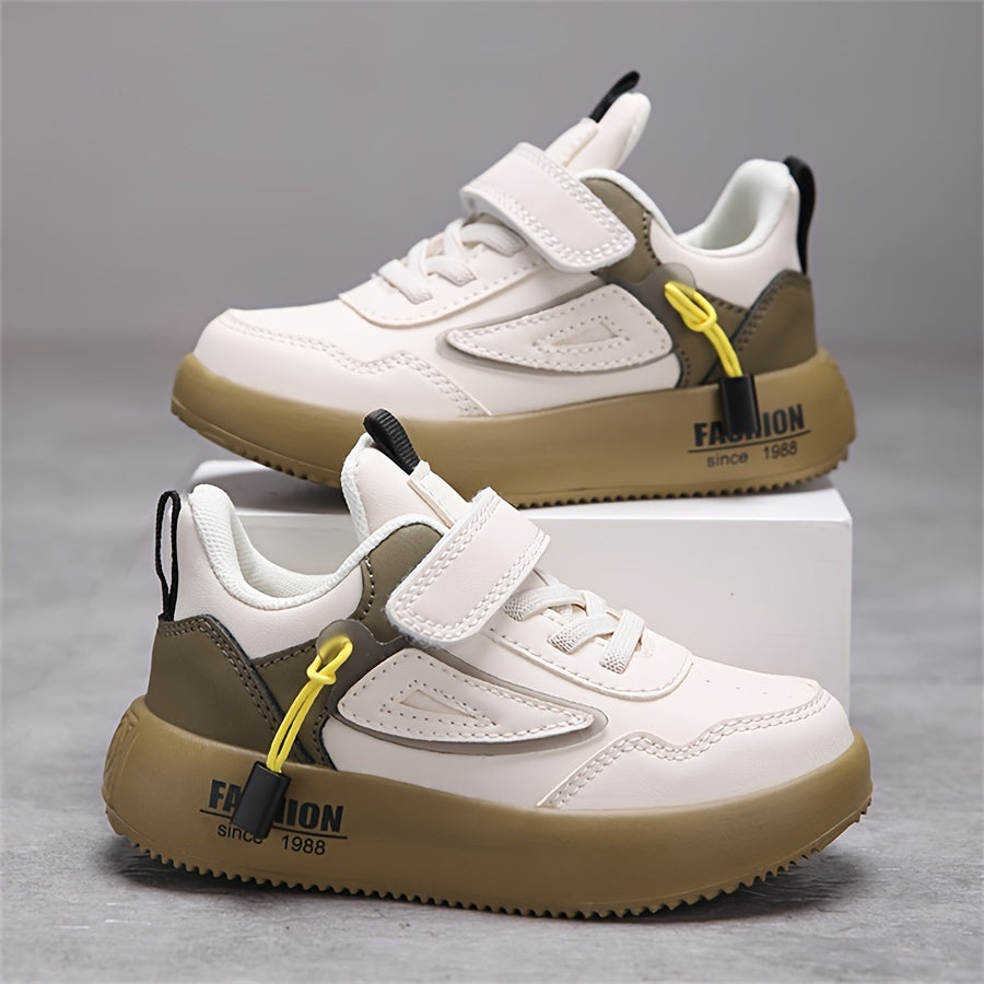 Youth Sports Shoes for Kids Breathable EVA Sole Casual All-Season Sneakers