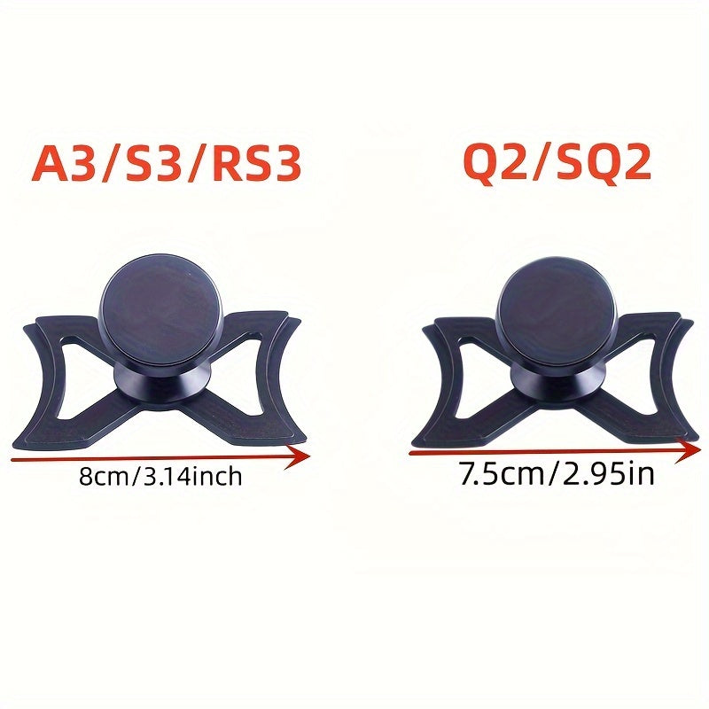 Avtomobil boshqaruv g'ildiragi qopqog'i Universal moslik 360 daraja aylanish chidamli qora