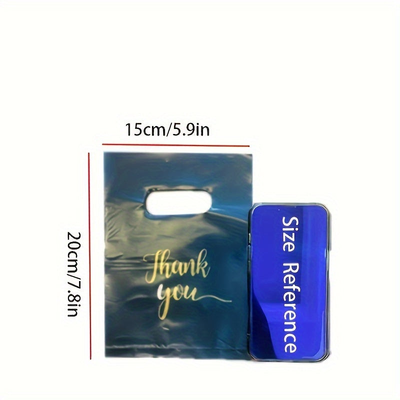 Bolsas de regalo para fiesta negras 10/30/100 piezas con diseño de bolsillo plano para souvenirs