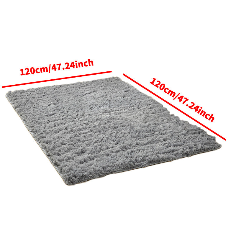 Green Fluffy Shag Rug for Bedroom Living Room Nursery 3x5 Feet