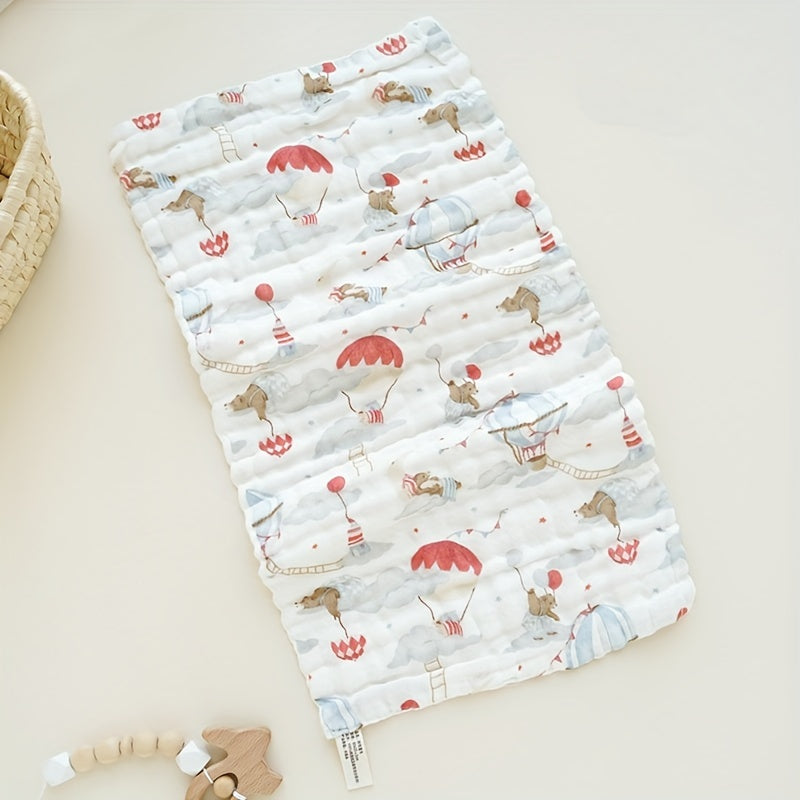 Juego de toallas para niños, suave de múltiples capas, 5 piezas para rostro, baño, toallitas