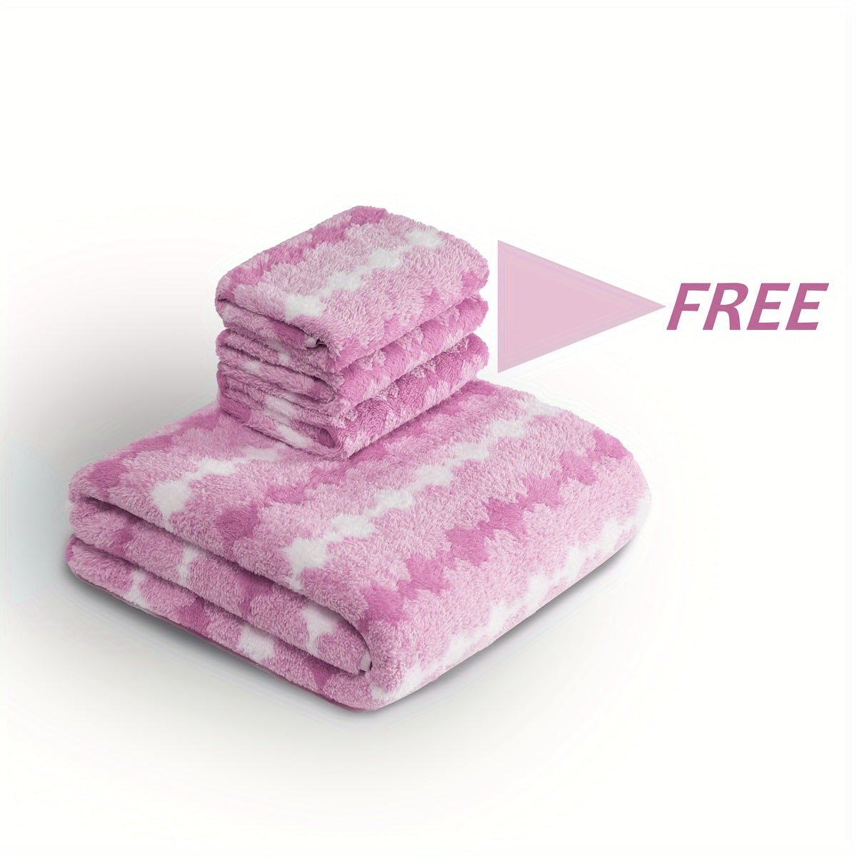 1 Ta'sirli Katta Hammom Sochiq Ayollar Uchun: Yumshoq, Suvni O'zlashtiruvchi, Tez Quruq