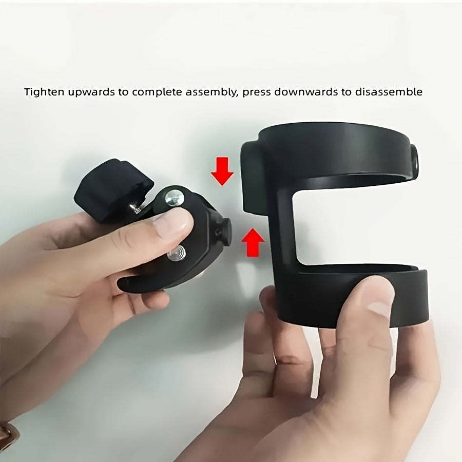 Rotatable Drink Bottle Holder for Bicycles and Strollers, Cup Organizer