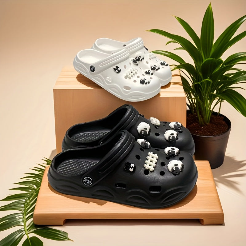 Women's EVA Hole Shoes for Summer Comfort Beach Travel Pair