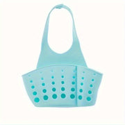 Kitchen Sink Caddy Adjustable Plastic Space-Saving Organizer for Soap and Sponge Storage