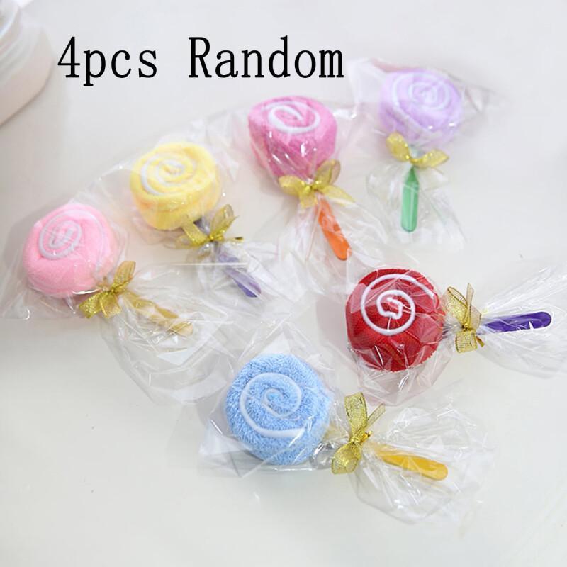 2 yoki 4 dona lolipop shaklidagi tort sochiqlar, to'ylar yoki tug'ilgan kunlar uchun ijodiy va jozibali sovg'a.