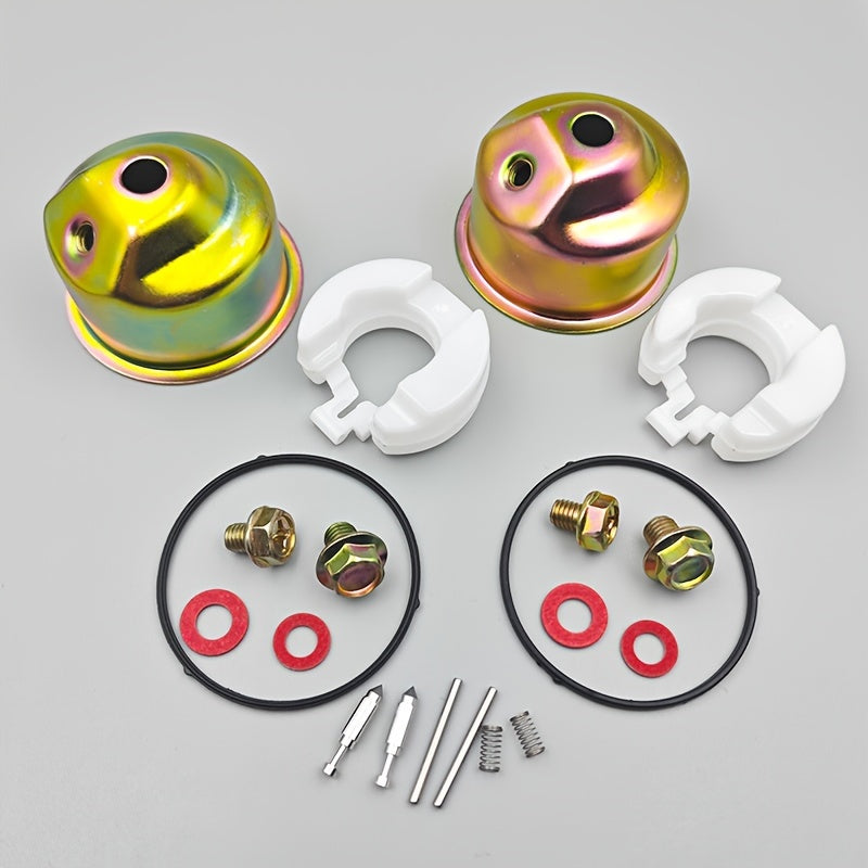 Kichik dvigatellar uchun karbüratör idishining qopqog'i uchun yostiqchalari to'plami, moy suzuvchi yostiqchasi, ta'mirlash, qora