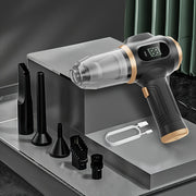 Portable Handheld Vacuum Cleaner USB Rechargeable with Crevice Tools
