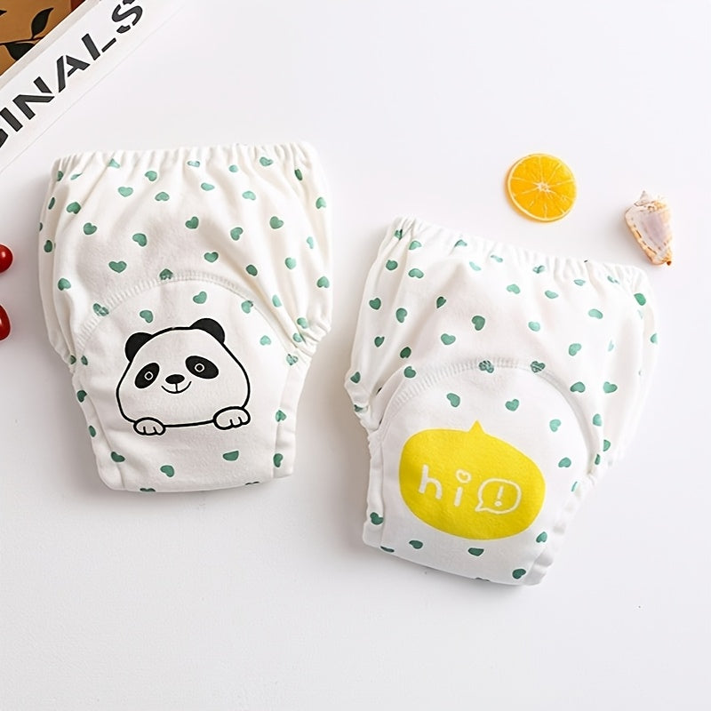 Baby Cloth Diaper Cover Reusable Training Pants Soft Leakproof Adjustable for Ages 0-3