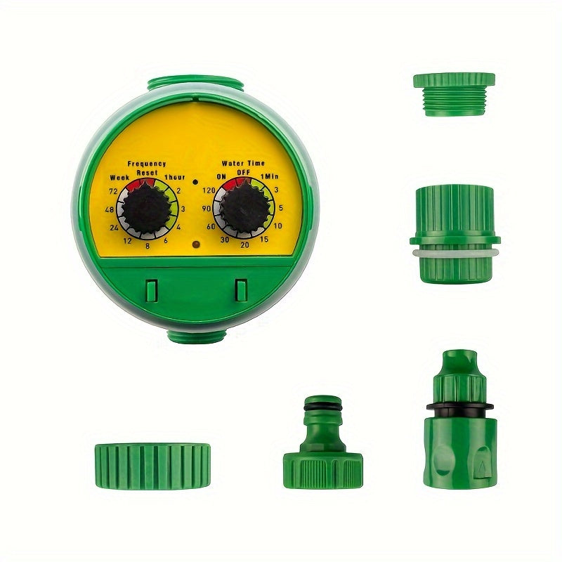Plastic Garden Water Timer Controller 3/4 Inch Pipe Euro Thread Automatic Irrigation System
