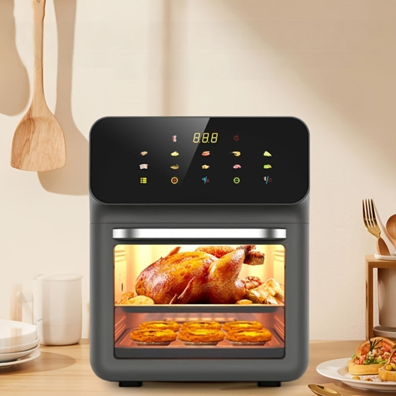 Katta hajmli va yopishmaydigan panaga ega ko‘p funksiyali havo qovurish moslamasi.