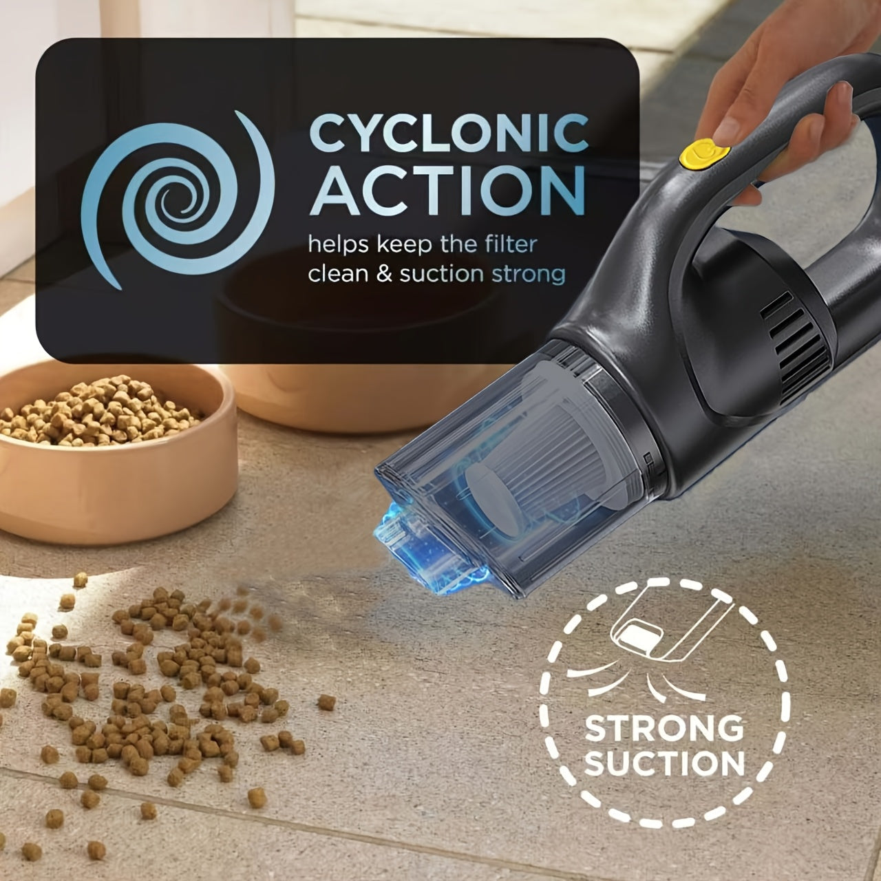 Uy va avtomobil uchun simsiz qoʻl yuvish tozalash qurilmasi, uzoq batareya muddati va bir nechta choʻzilgan boshliqlar bilan