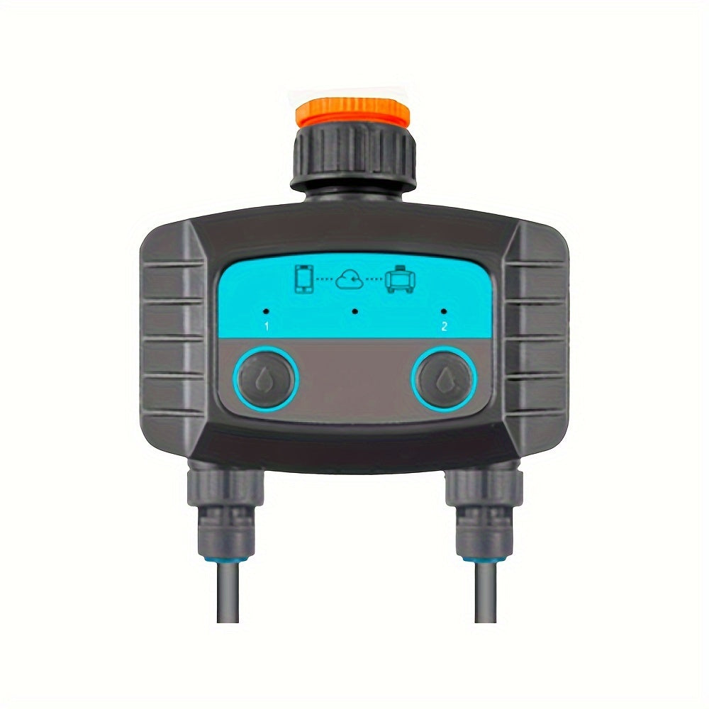 Wireless Smart Sprinkler Timer for Garden Irrigation with App Control and Adjustable Valve