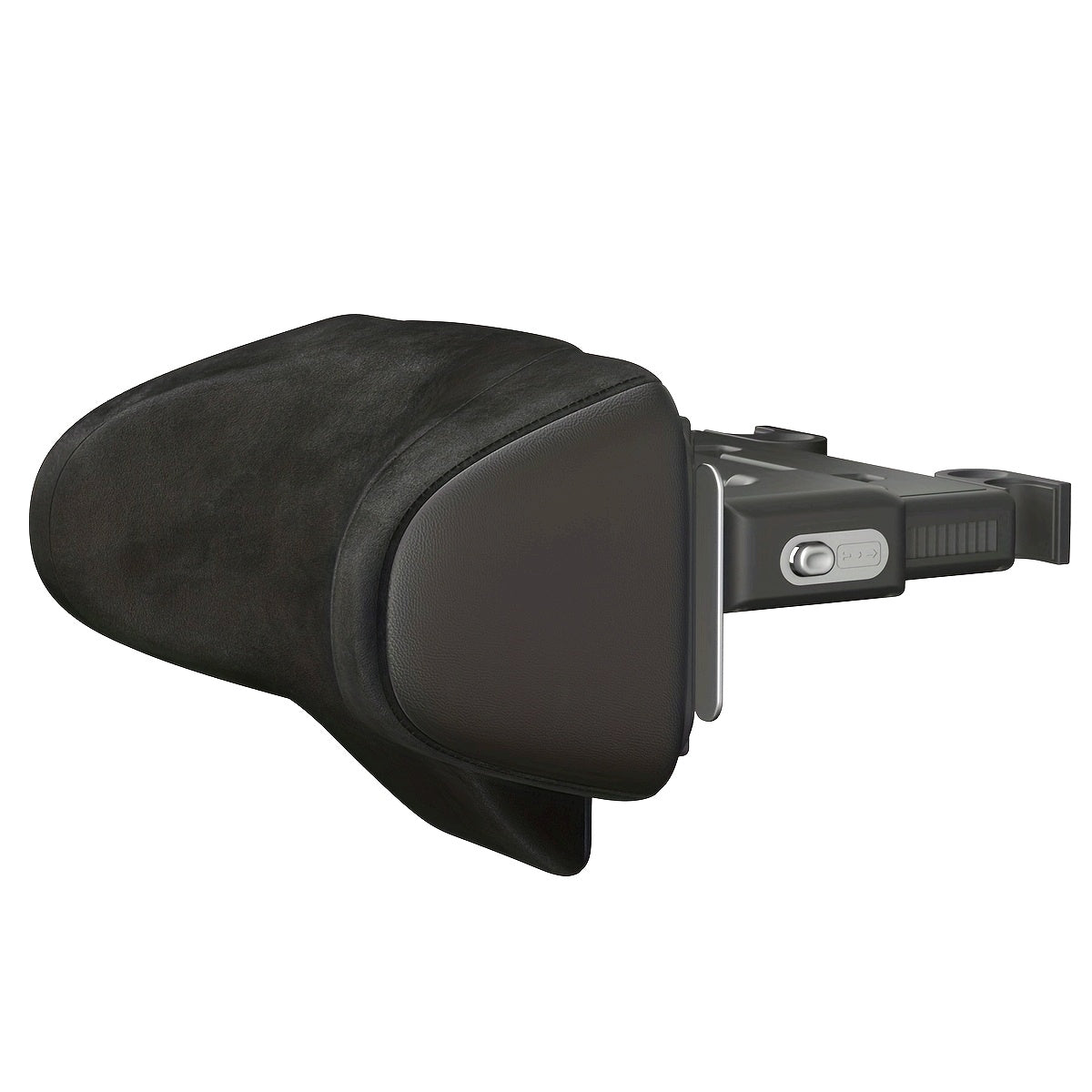 Almohada ajustable para cuello de coche, espuma viscoelástica negra, soporte para la cabeza, para el asiento delantero