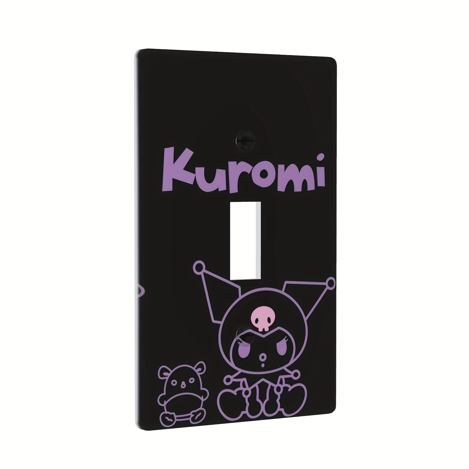 Kuromi Light Switch Cover Decorative Wall Plate Easy to Install for Home Decor