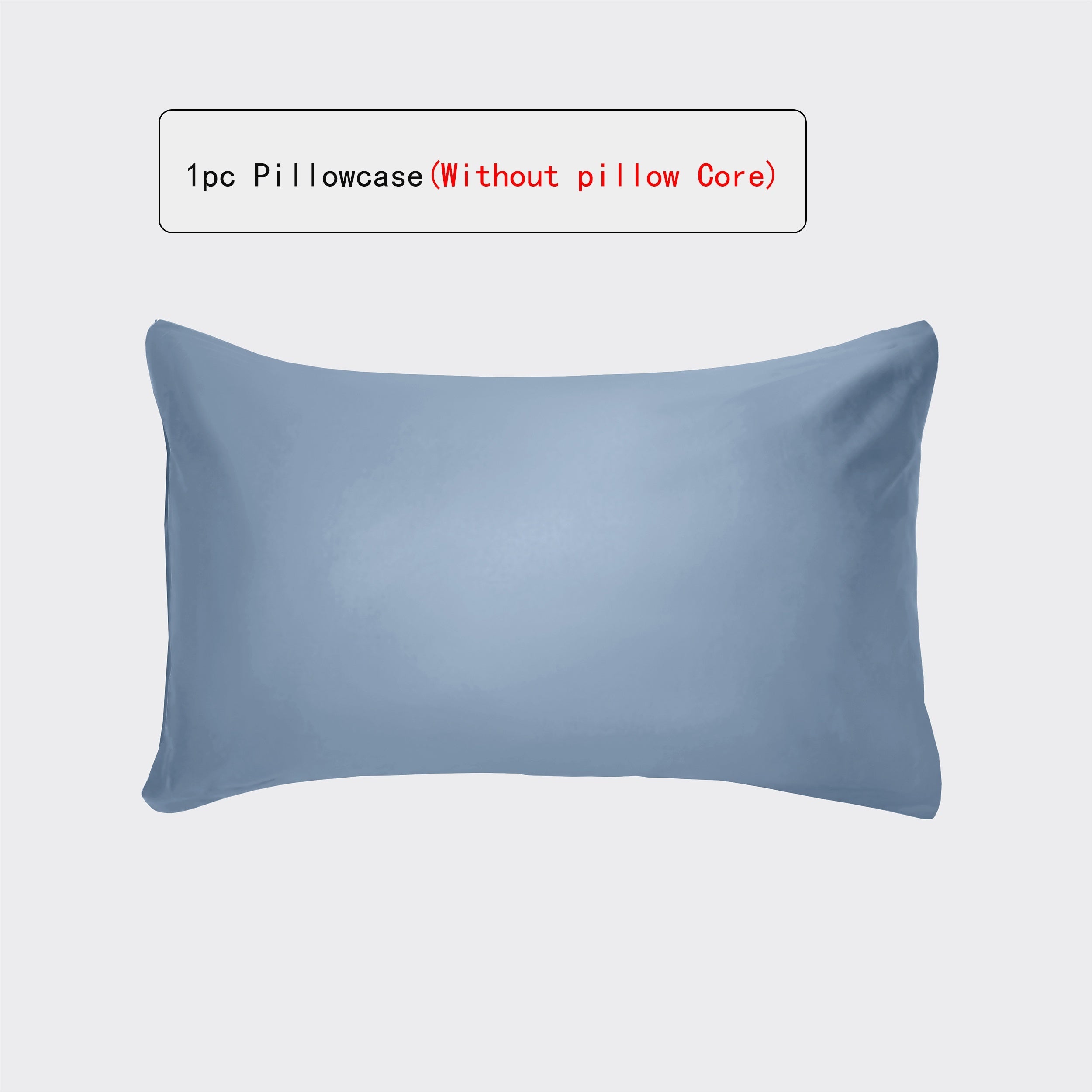 Satin Pillowcases Breathable Soft for Skin in Solid Colors, Easy to Wash