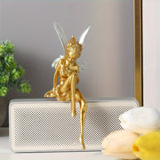 Resin Fairy Desktop Ornament for Home Decor Small Figurine