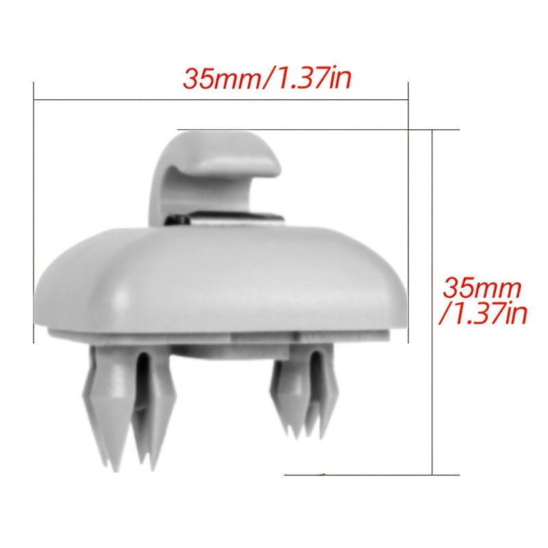 2pcs Car Sun Visor Clip Holder Hanger Retainer Bracket for Various Models