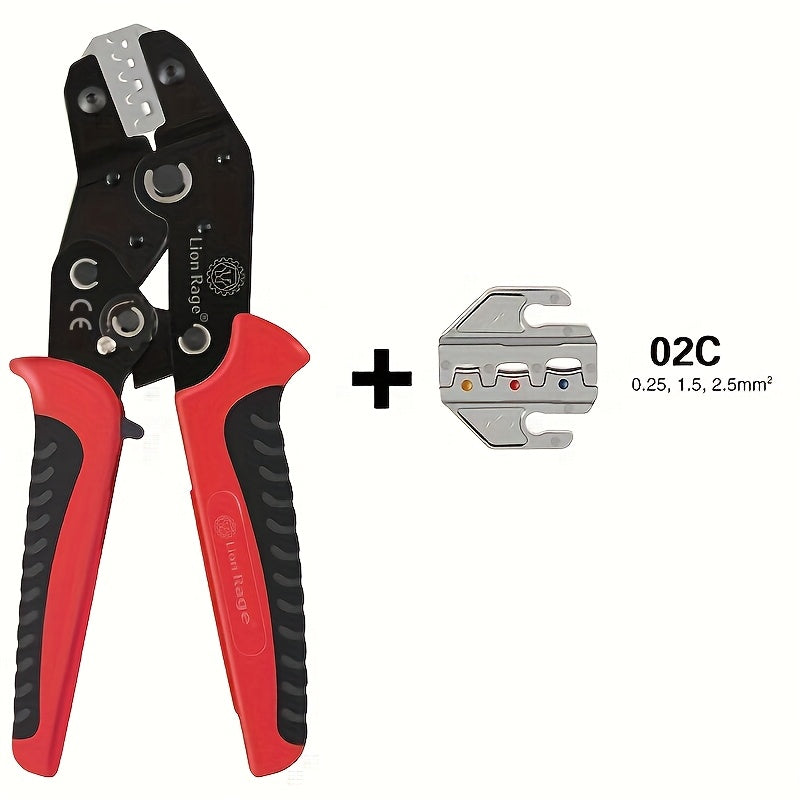 Terminal klamp va ulanishlar uchun ko‘p tishli qisqichli crimping asboblar to‘plami