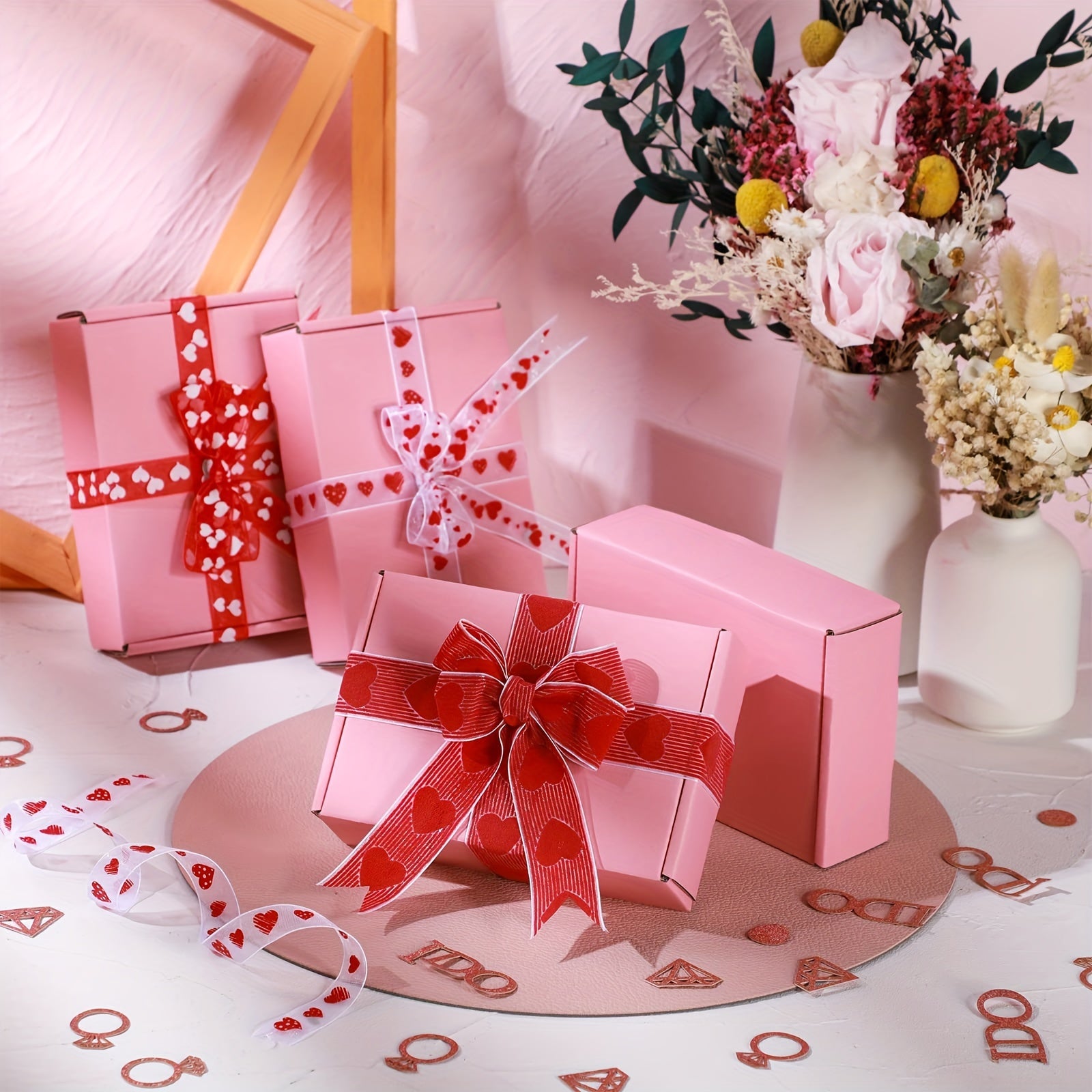 10/15/20 dona pushti qog'ozli karton jo'natish qutilari, 19.99 x 12.98 x 3.0 sm - Zargarlik buyumlari, kosmetika va kichik narsalar uchun ideal - Biznes va shaxsiy foydalanish, sovg'a qadoqlash uchun mukammal|Mustahkam &