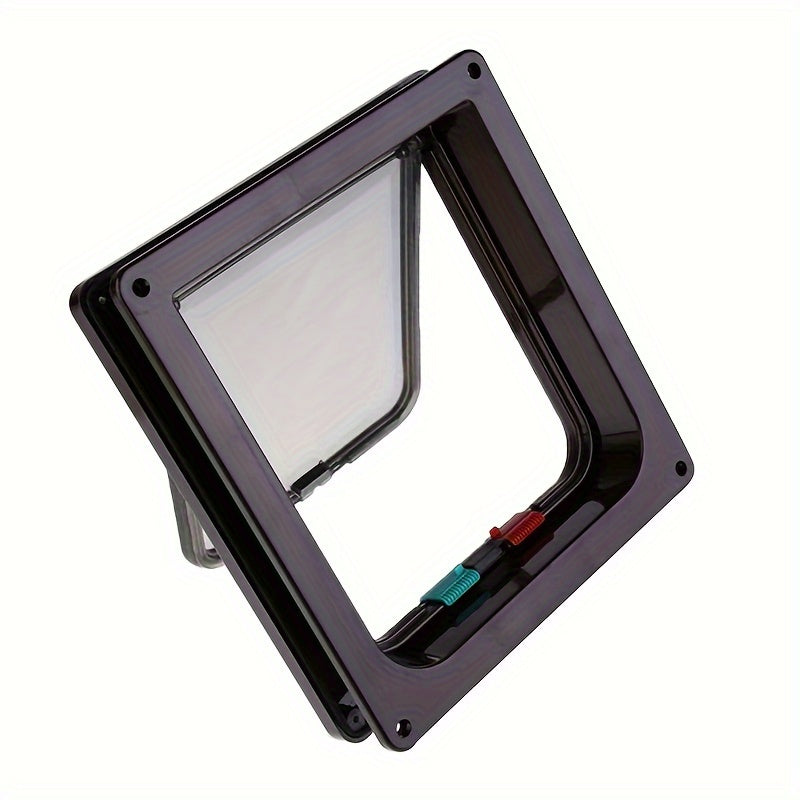 Two-Way Pet Door for Cats and Dogs ABS Secure and Convenient Access