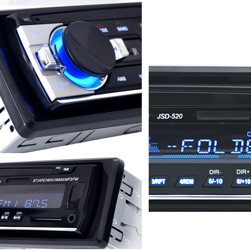 Universal Car Radio MP3 Player Wireless FM USB Aux 4 Inch Color Display Voice Navigation
