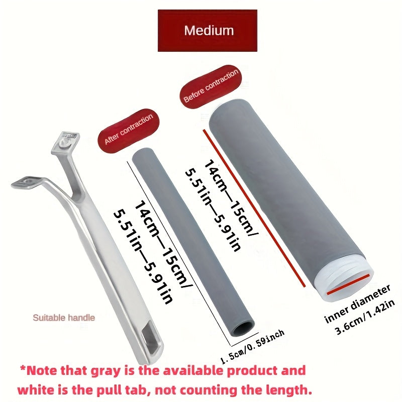 Термостойкий силиконовый чехол для ручки кастрюль и посуды, нескользящая рукоятка