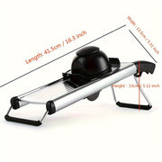 Stainless Steel Vegetable Chopper Slicer Manual Kitchen Tool for Fruits and Vegetables