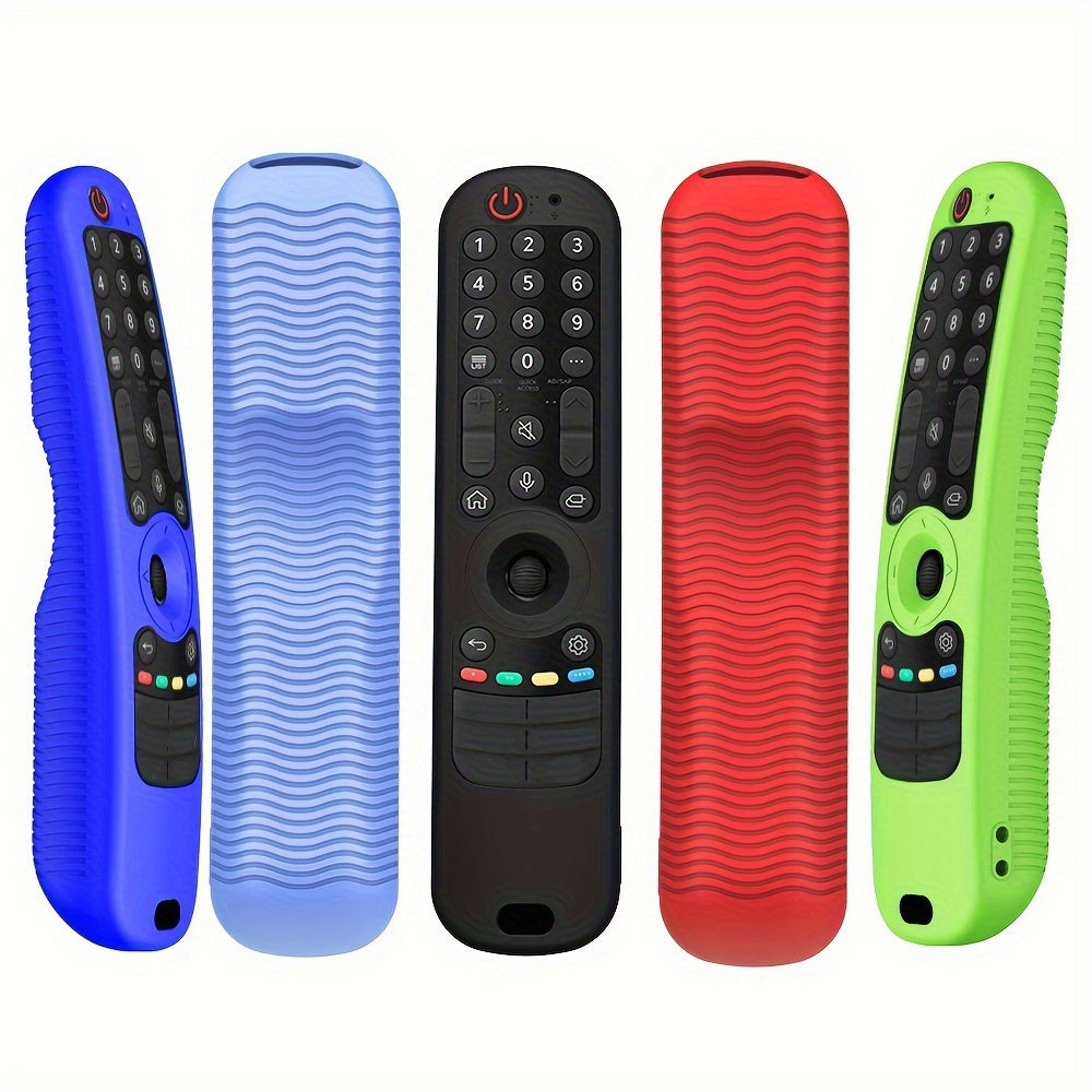 Shockproof Silicone Cover for LG Remote Control Non-Slip Grip No Battery Needed