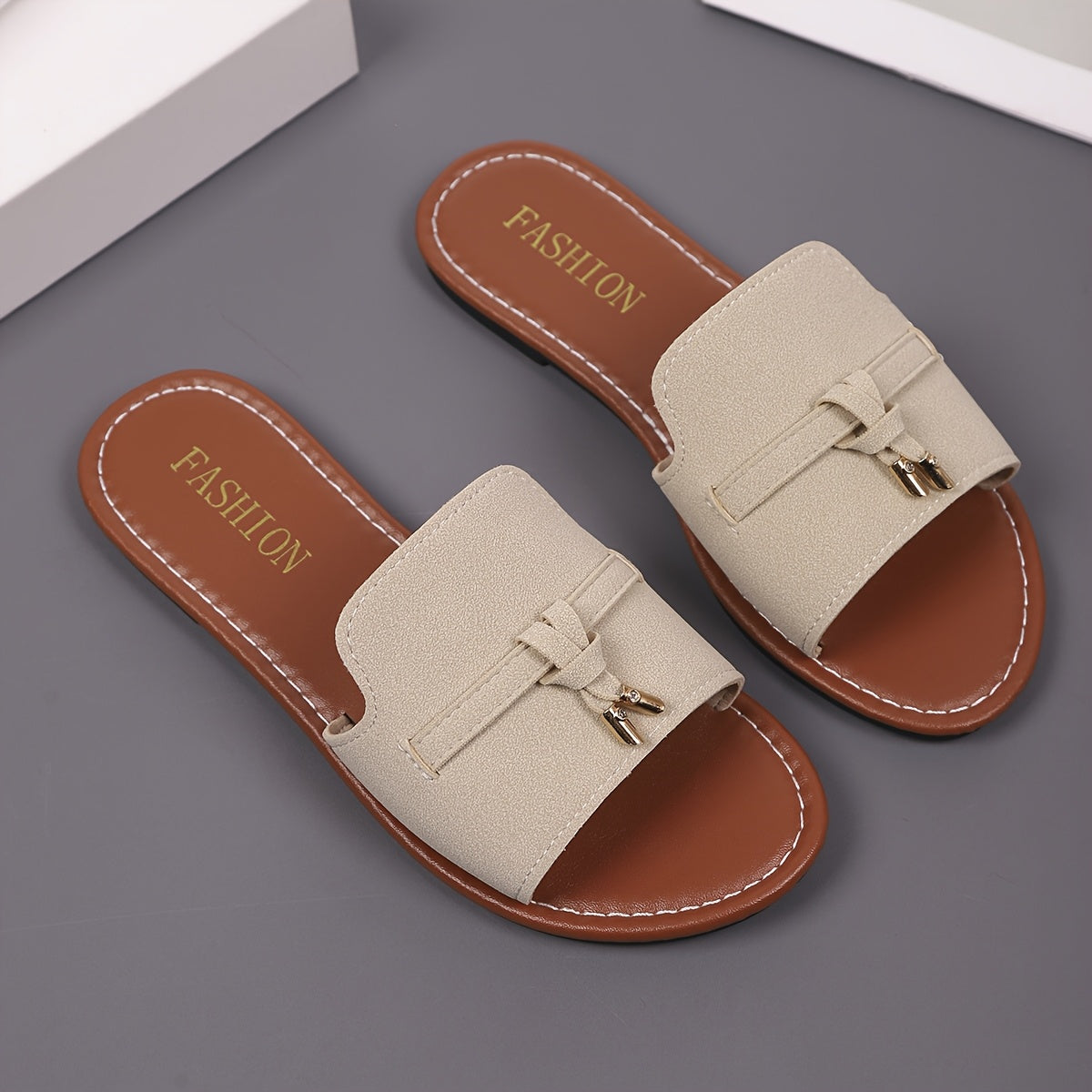 Women's Synthetic Slip-On Sandals Breathable Summer Comfort Wide Feet