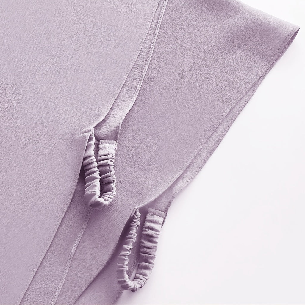 Women's Chiffon Hijab Scarf Long Shawl Lightweight Hair Wrap Solid Color