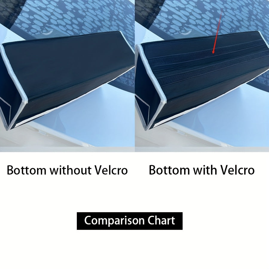 Car Trunk Organizer Felt Foldable Storage Box with Handle and Space Saving