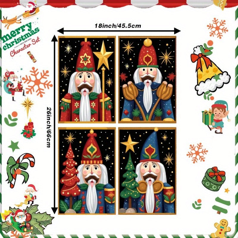 Soft Christmas Wintertime Decoration 18x66cm, Holiday Indoor Decor