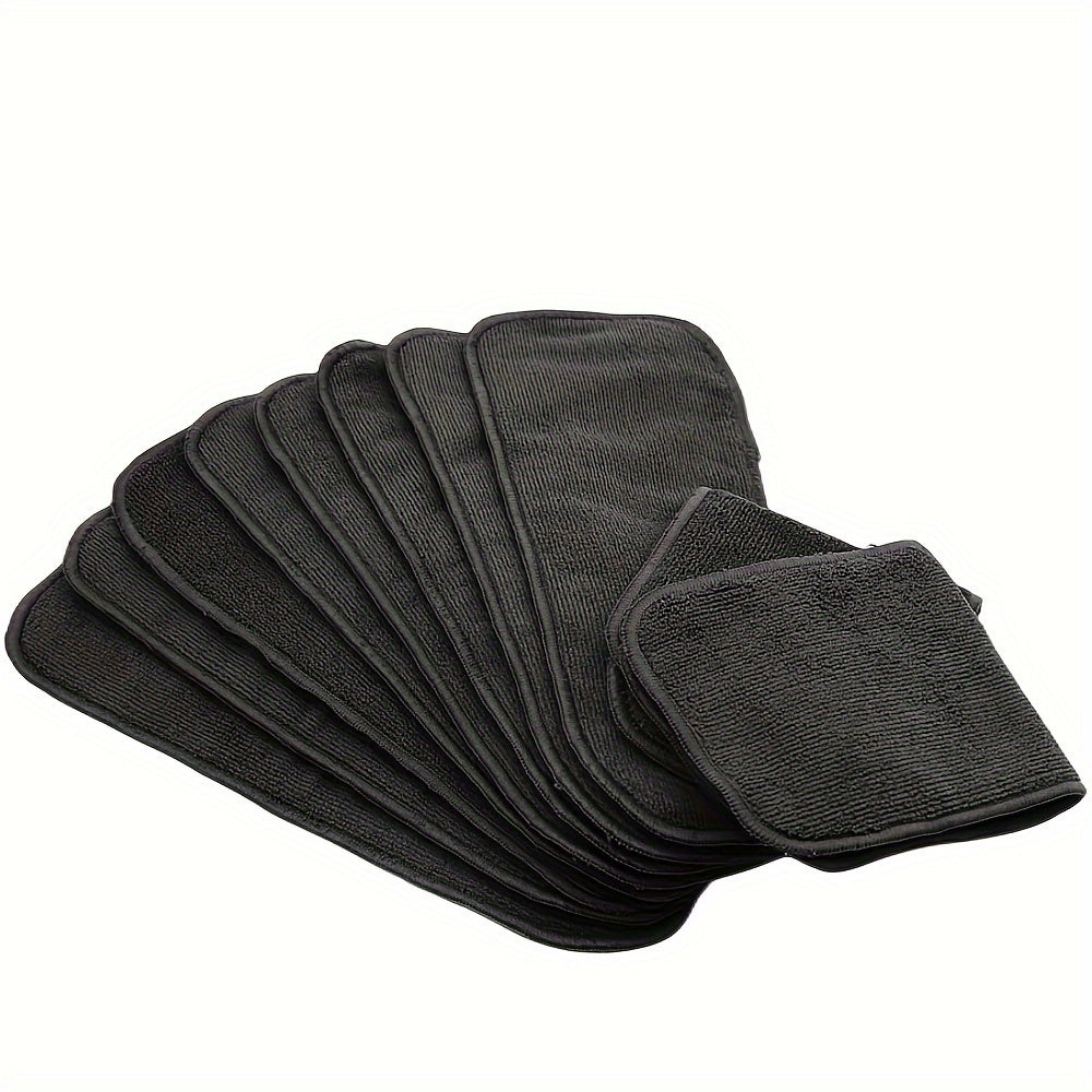 Reusable Charcoal Bamboo Cloth Diaper Inserts for Newborns Grey 2 or 10 Pack