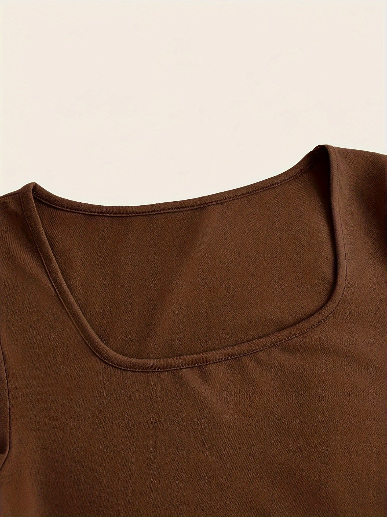 Set of 3 Women's Square Neck Short Sleeve T-Shirts Casual Sporty Polyester Black White Red