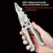 Тяжёлые ножницы и стриппер из нержавеющей стали для электриков